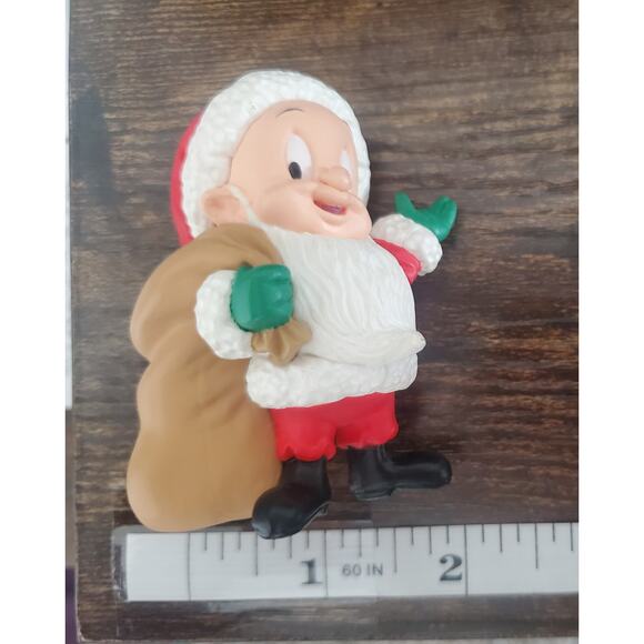 🆓 FREE Hallmark Looney Tunes Elmer Fudd Keepsake Ornament 1993 Christmas Santa - Picture 8 of 14